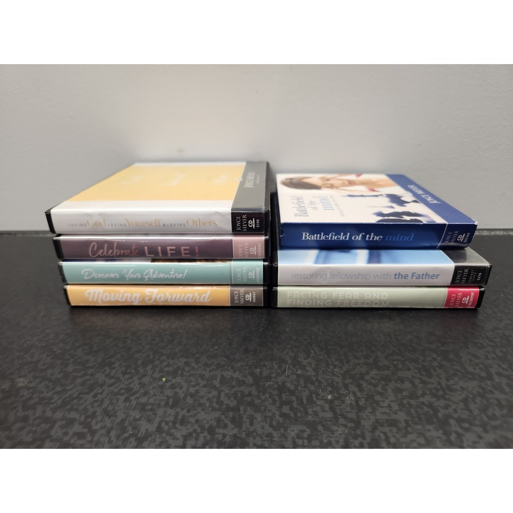 Joyce Meyer Ministries 7 CD Series Set Battlefield of the Mind Celebrate Life